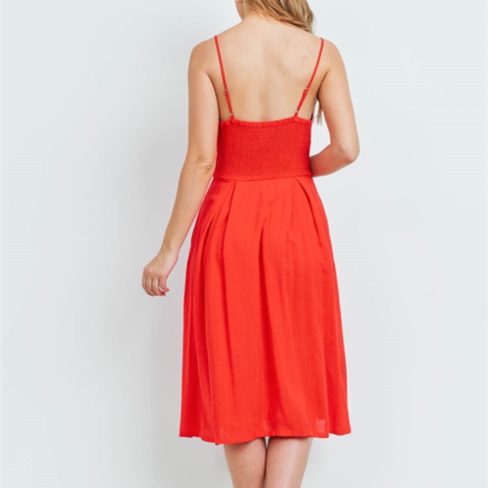 #34 Girly & Flirty Little Red Dress - Picture 5 of 14